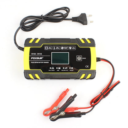 Motorcycle pulse battery charger