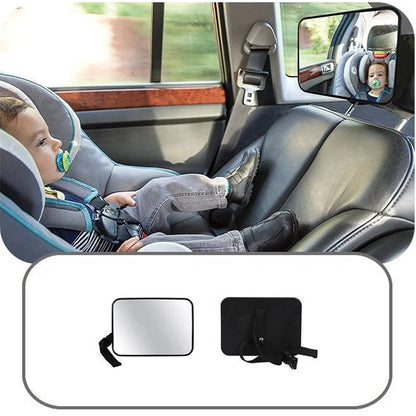 Adjustable Wide Car Rearview Mirror for Baby/Child Seat