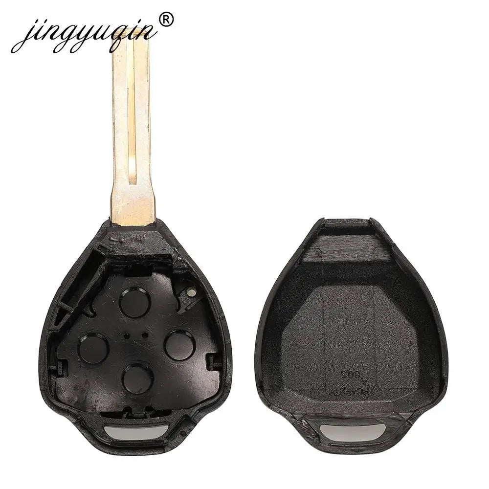 jingyuqin TOY43/TOY47 2/3/4Buttons Remote Key Shell For Toyota Camry Avalon Corolla Matrix RAV4 Venza Yaris Replacement FOB Case