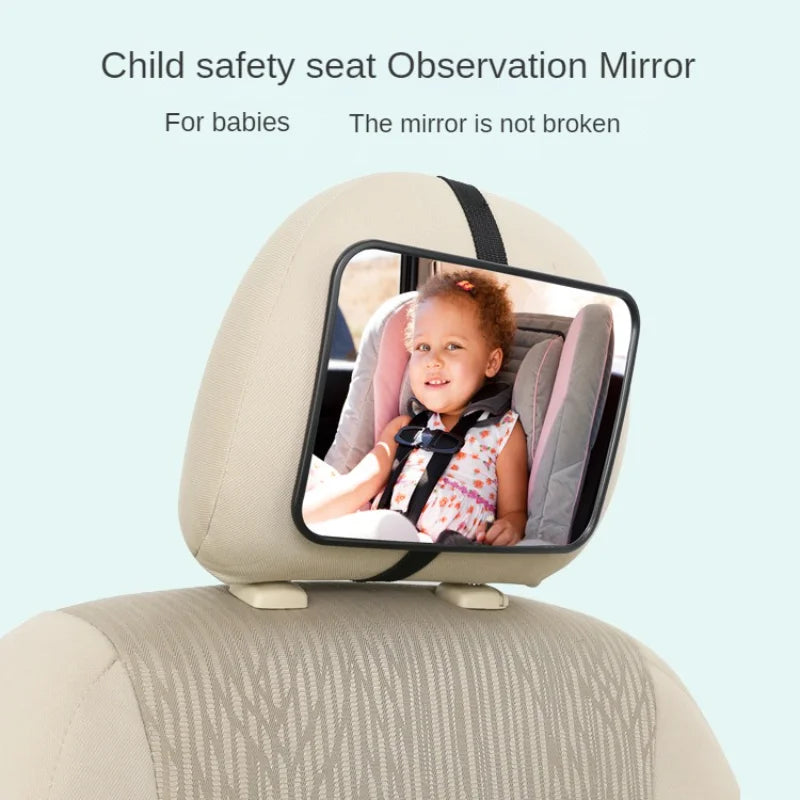 Adjustable Wide Car Rearview Mirror for Baby/Child Seat