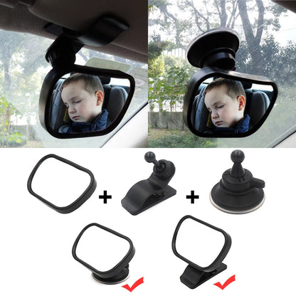 Adjustable Wide Car Rearview Mirror for Baby/Child Seat