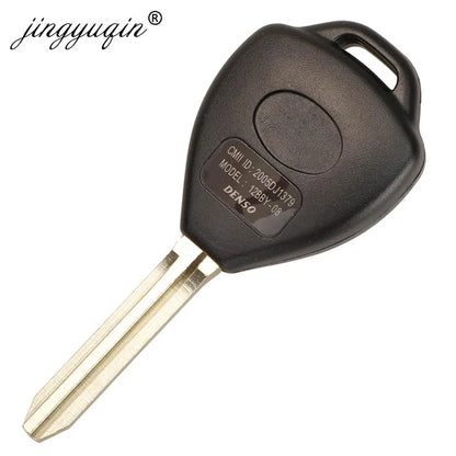 jingyuqin TOY43/TOY47 2/3/4Buttons Remote Key Shell For Toyota Camry Avalon Corolla Matrix RAV4 Venza Yaris Replacement FOB Case