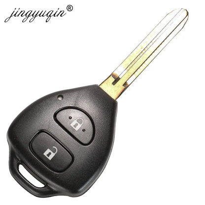 jingyuqin TOY43/TOY47 2/3/4Buttons Remote Key Shell For Toyota Camry Avalon Corolla Matrix RAV4 Venza Yaris Replacement FOB Case